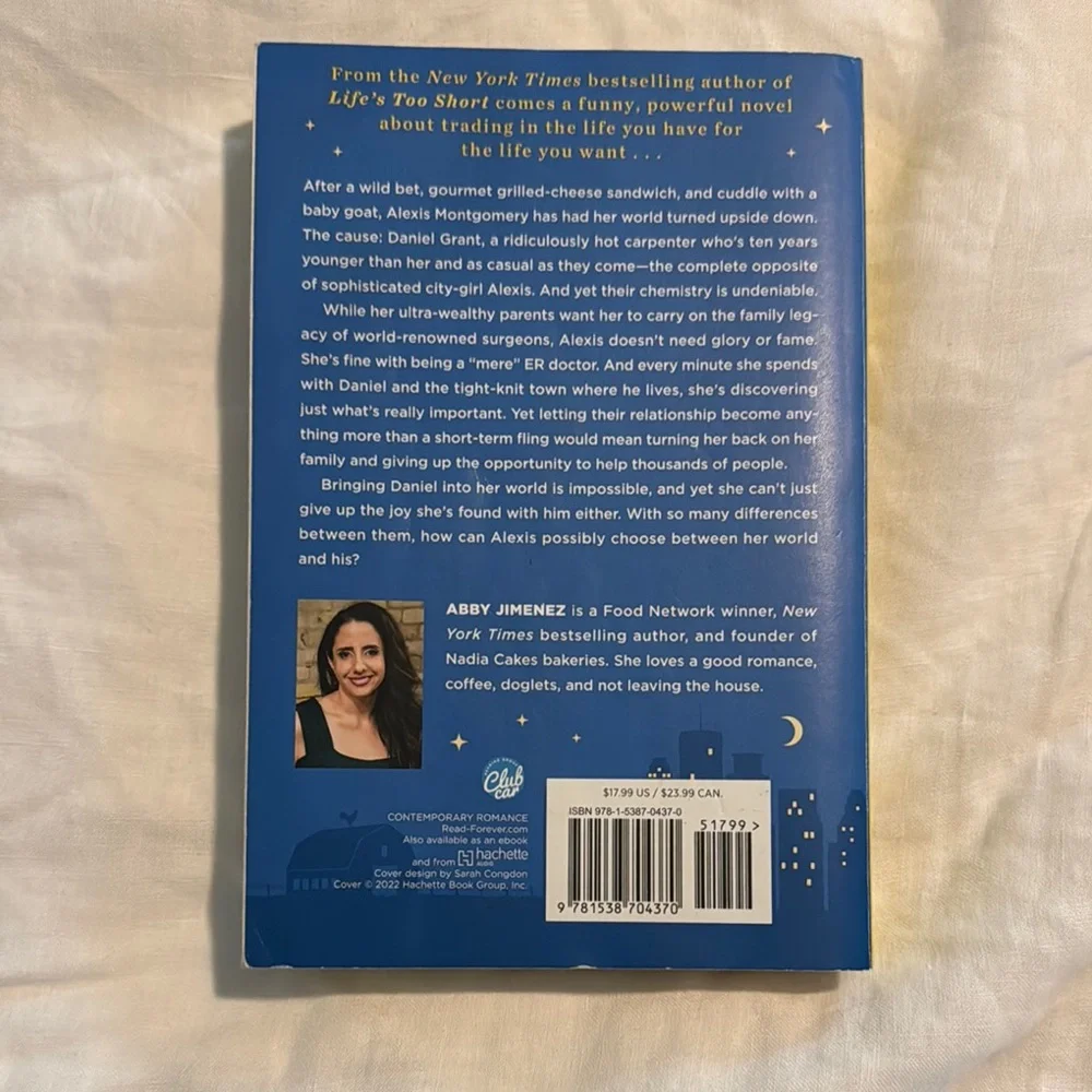Contemporary Romance Novel with Blue Cover - Picture 2 of 2